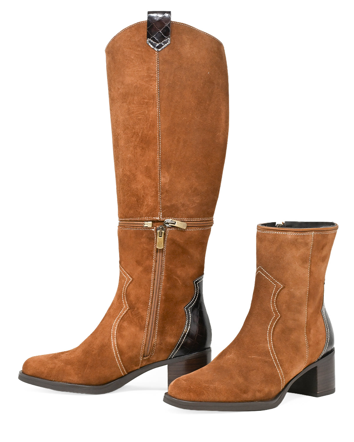 Botas altas convertibles en botín GINGER