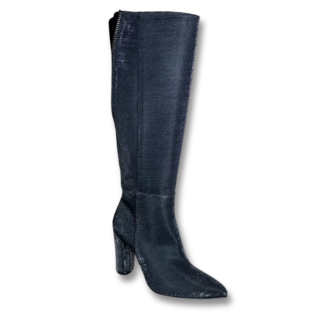 Botas altas de mujer metálicas GLOW