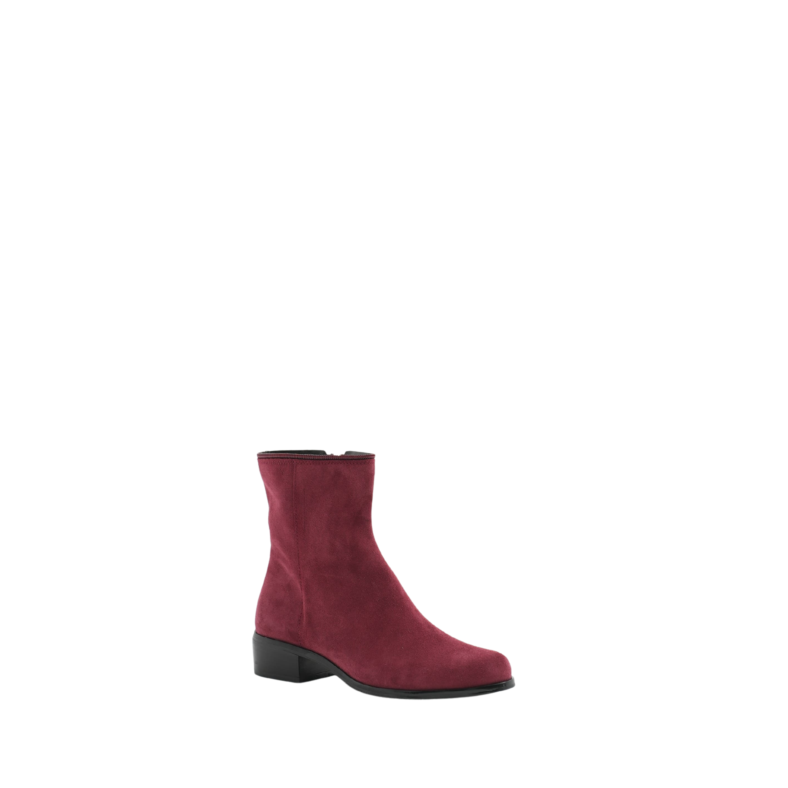 Botas altas convertibles en botín Casual-Cherry