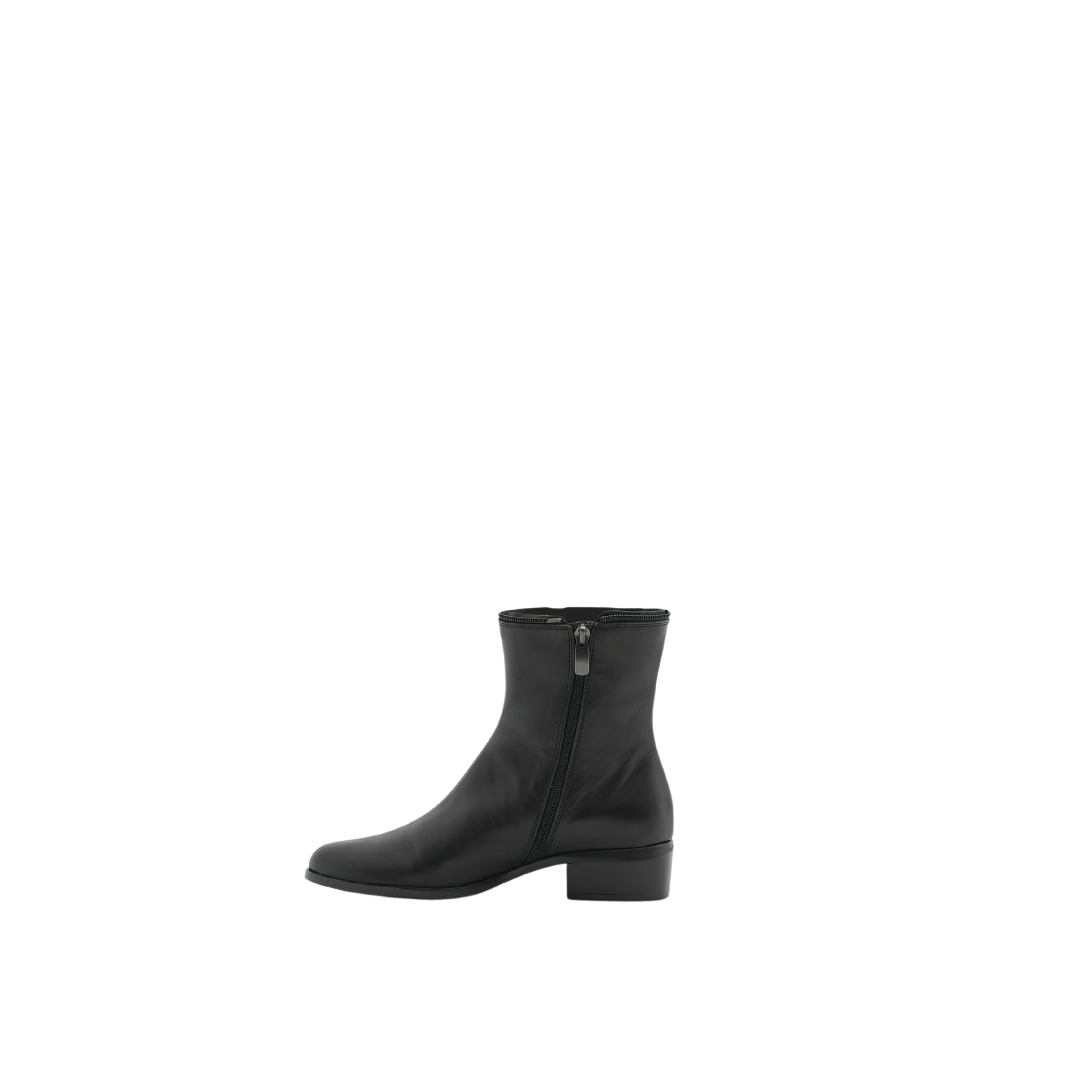 Botas altas convertibles en botín Casual-Black