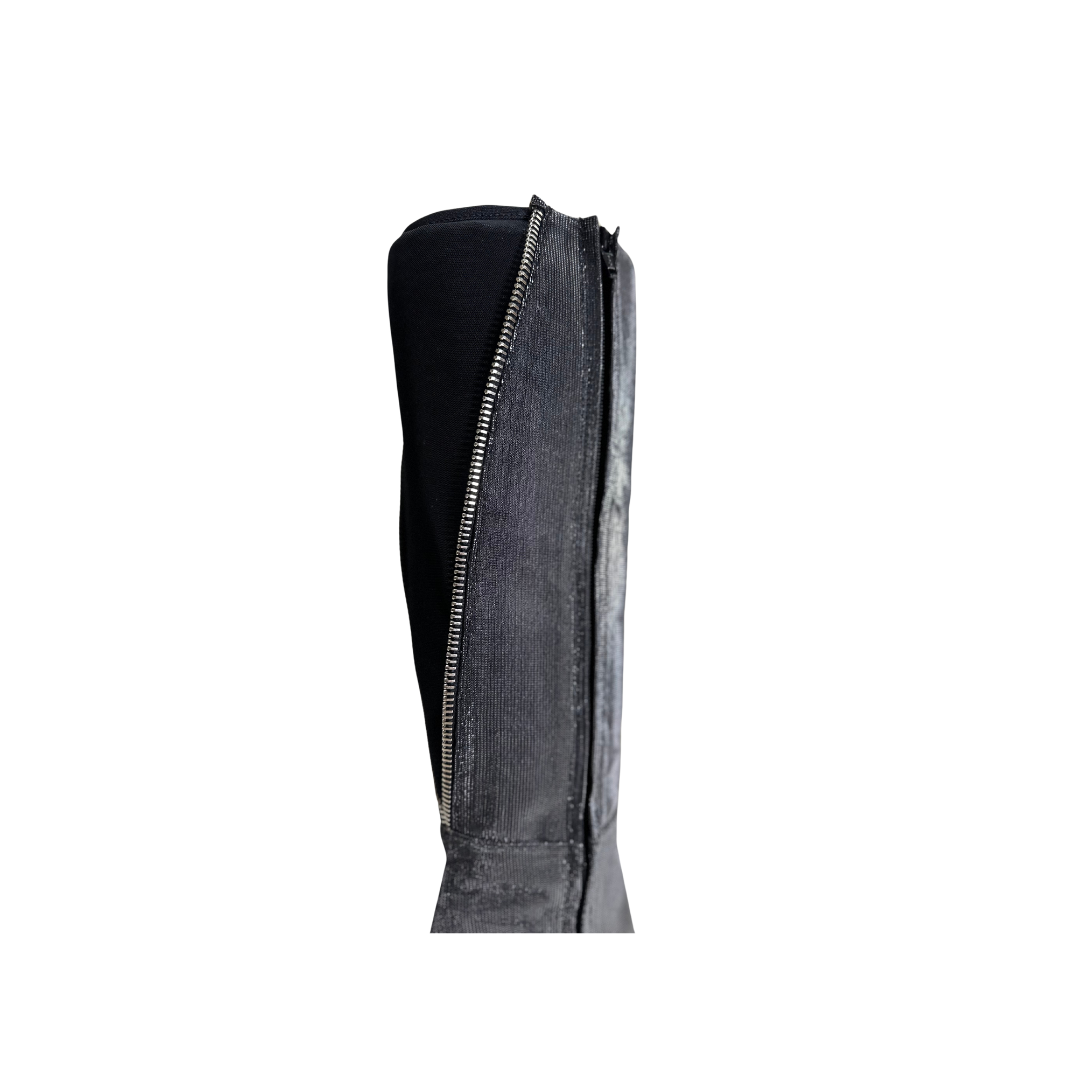 Botas altas de mujer metálicas GLOW
