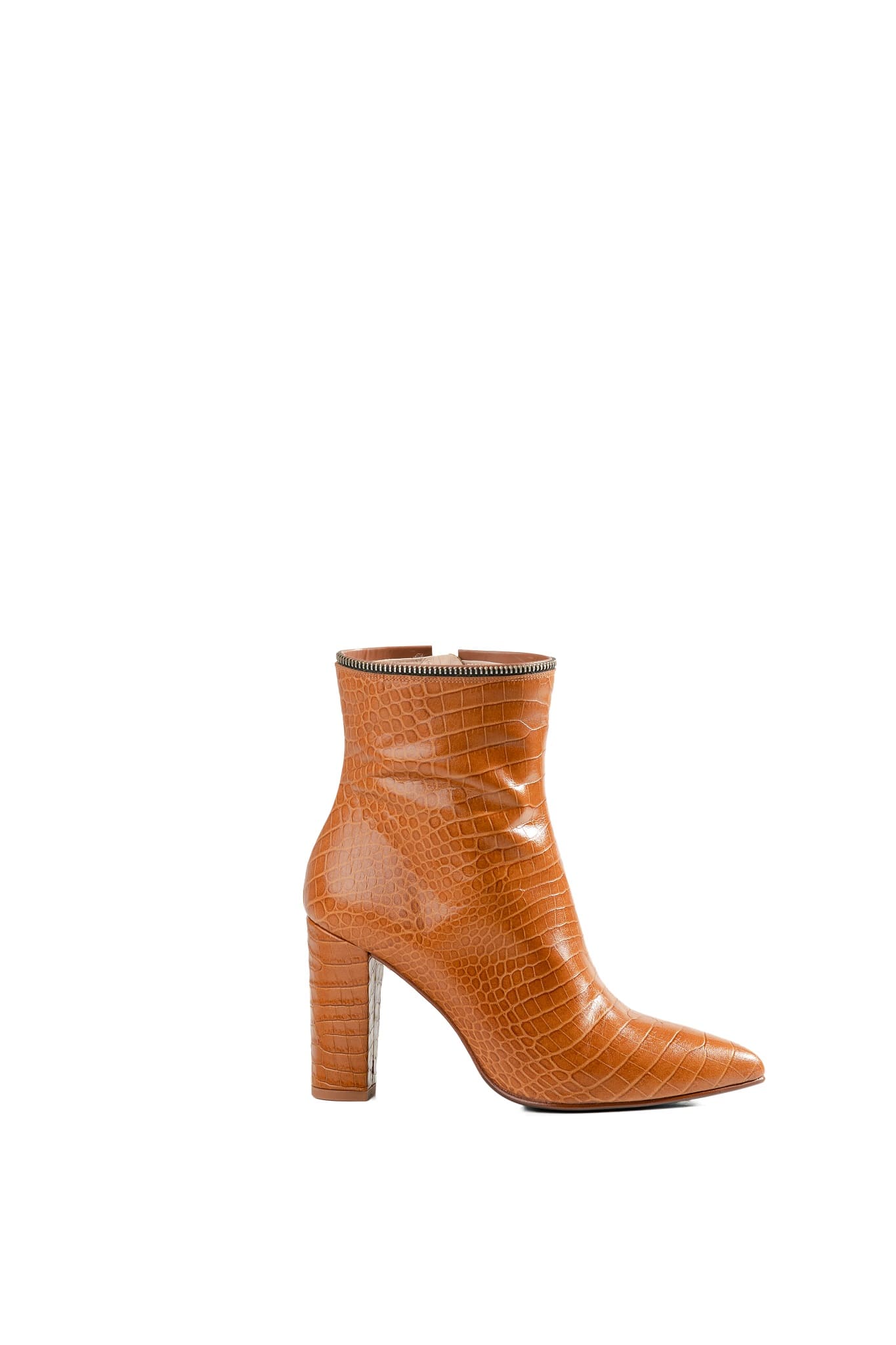 botin mujer piel camel