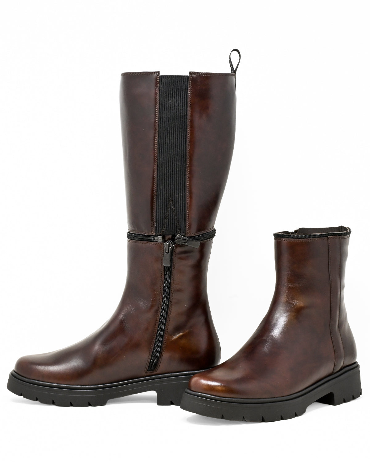 Botas altas convertible en botín- U-COFFEE