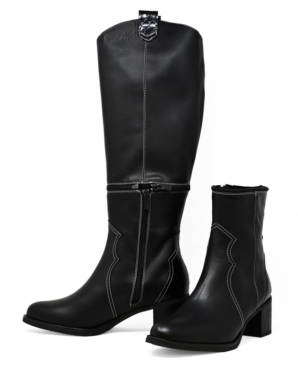 GINGER Convertible Knee-High Boots