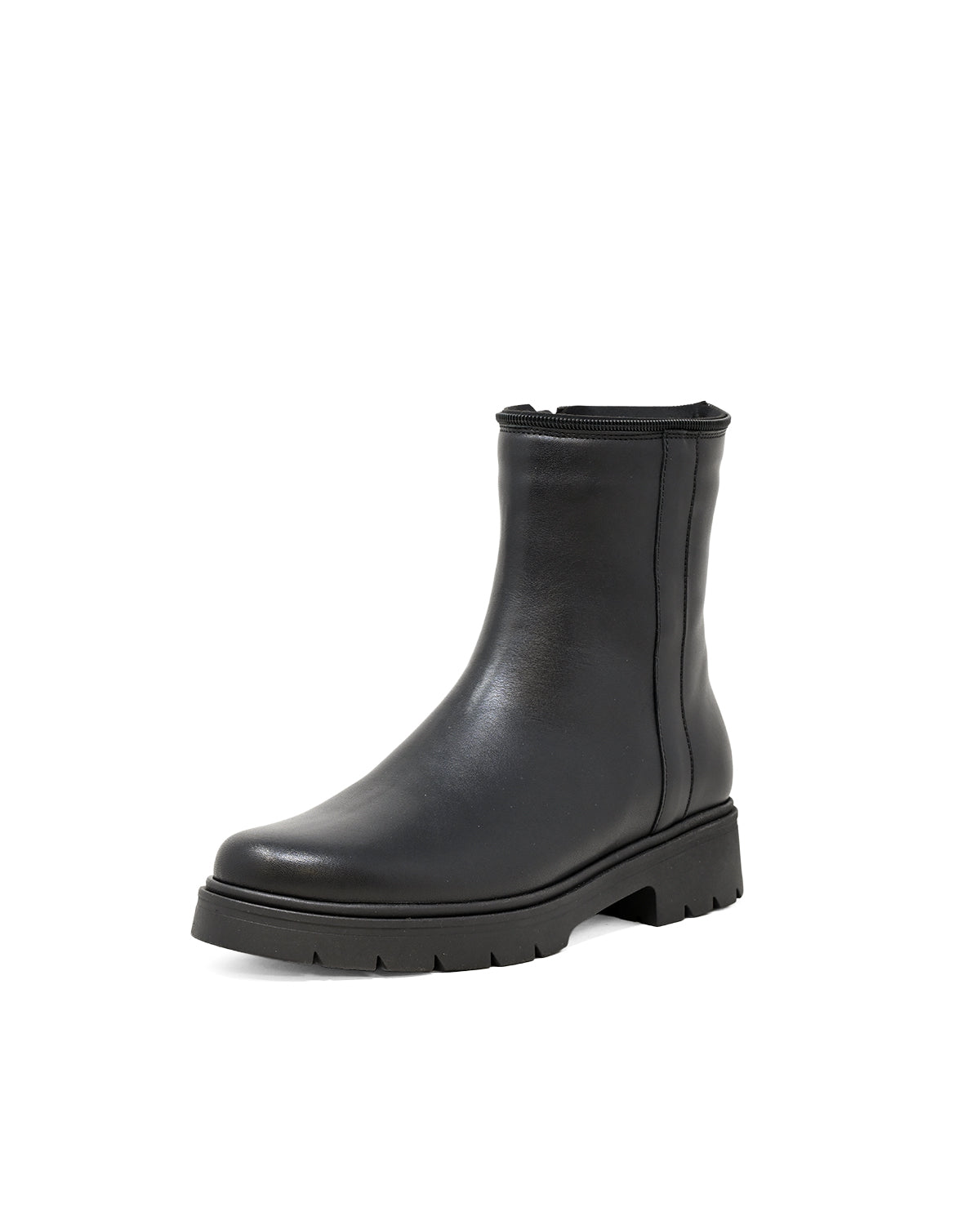 Botas altas convertible en botín- U-BLACK