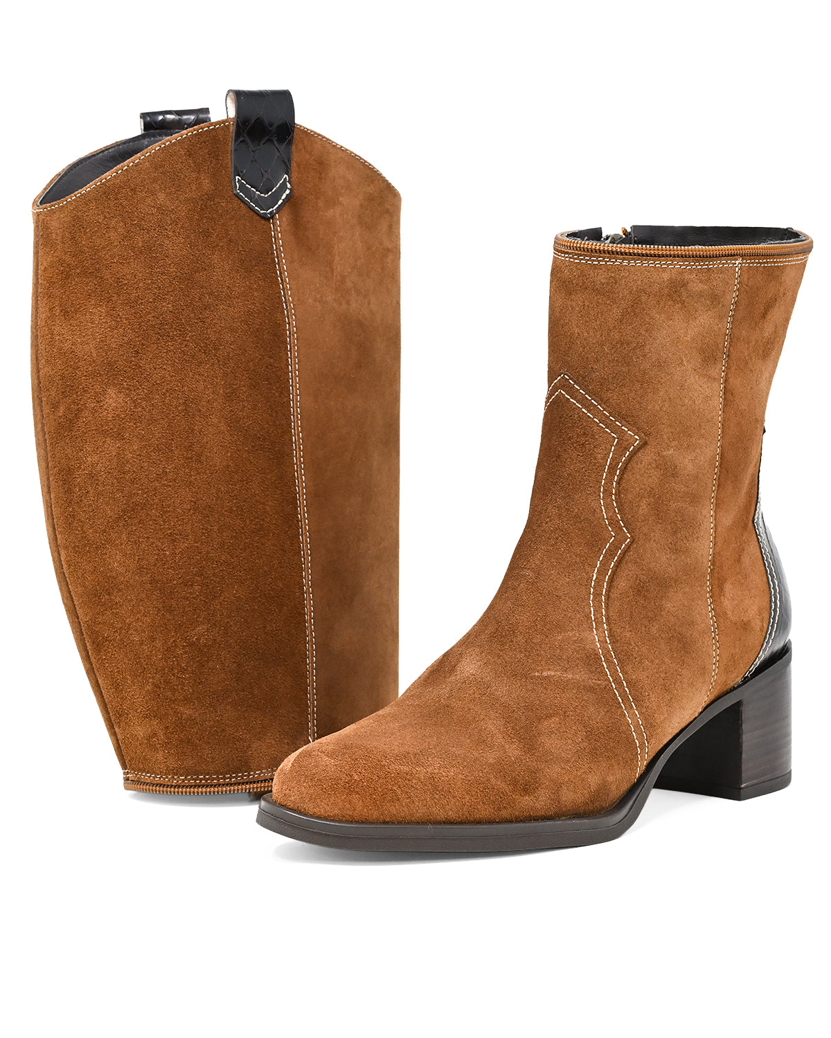 Botas altas convertibles en botín GINGER