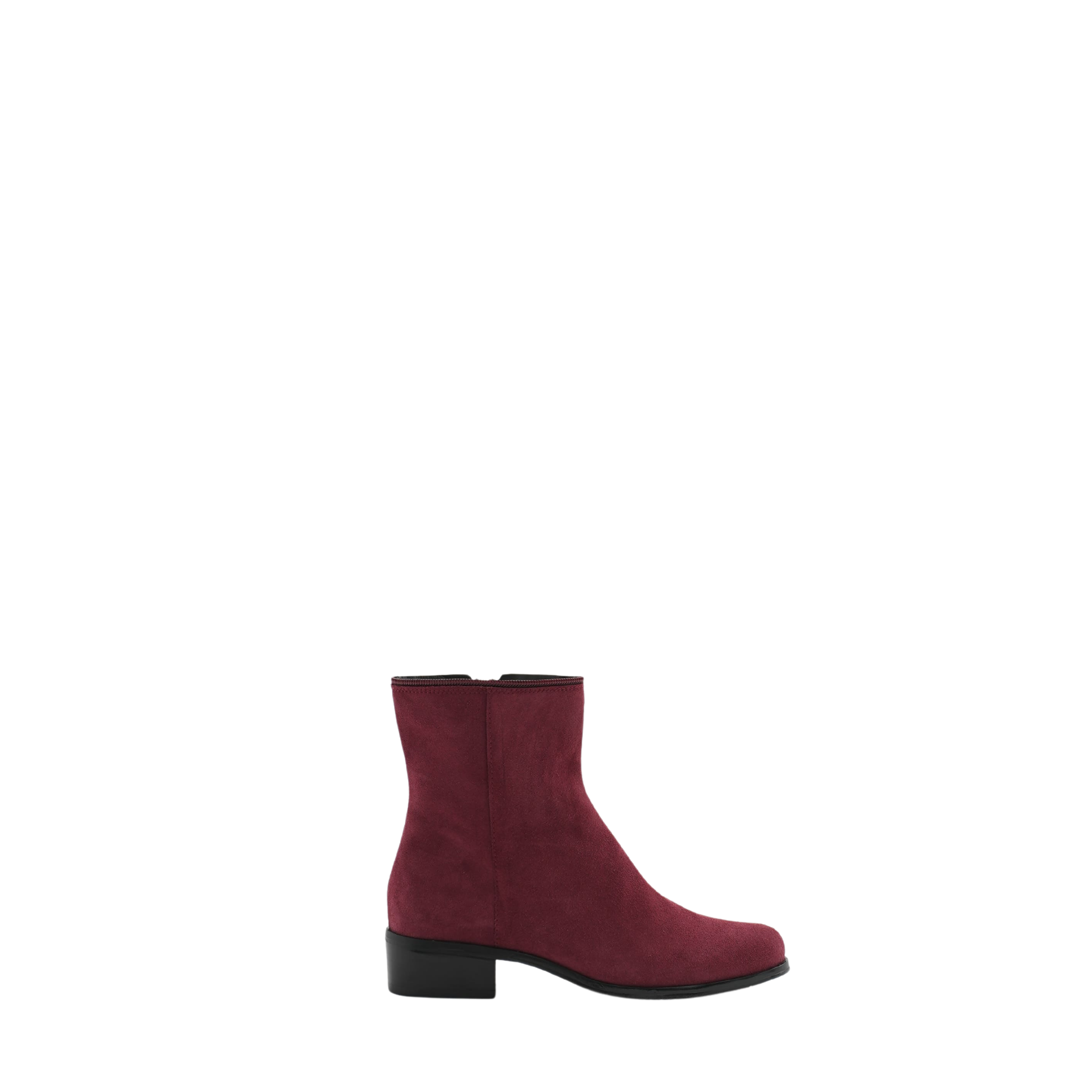 Botas altas convertibles en botín Casual-Cherry