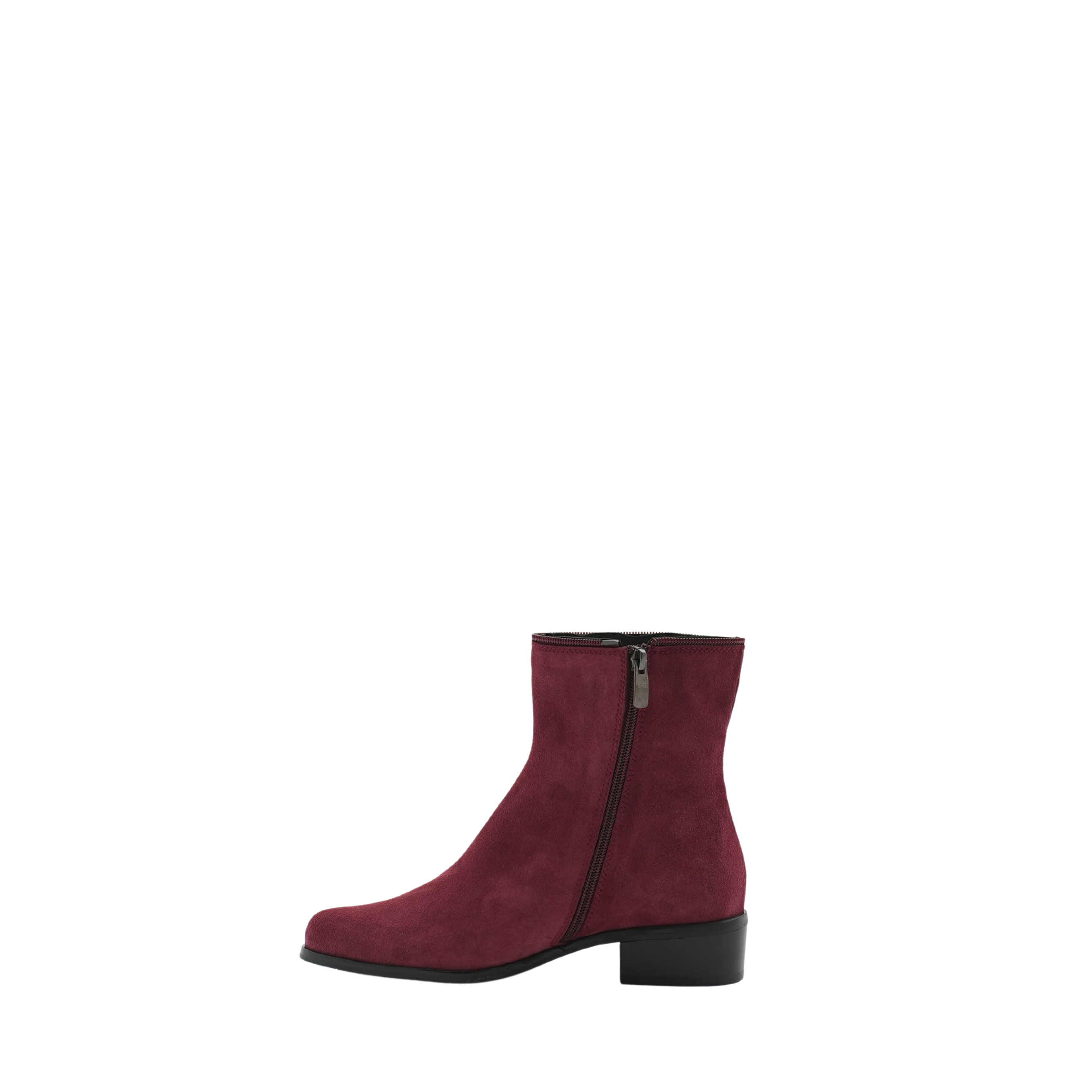 Botas altas convertibles en botín Casual-Cherry