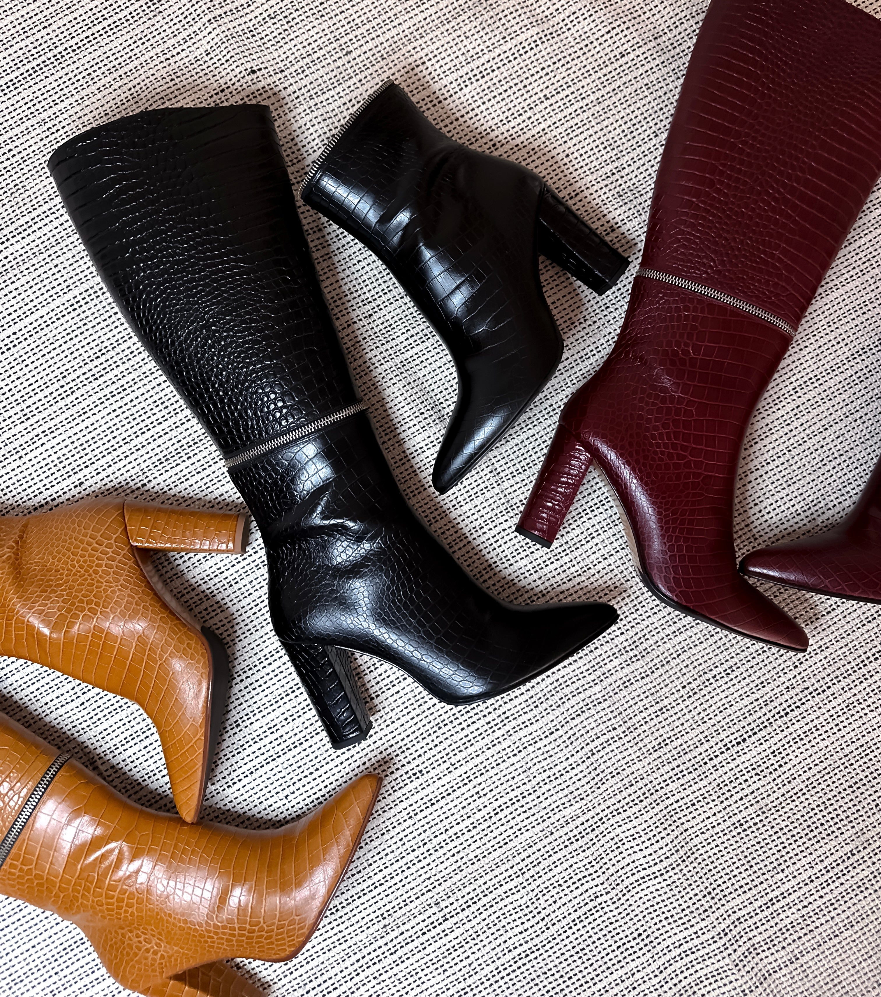 Botas convertibles en botines